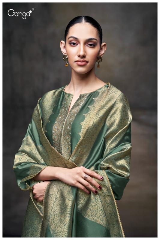 Ganga Laurene 3698 catalog indian salwar kameez wholesale