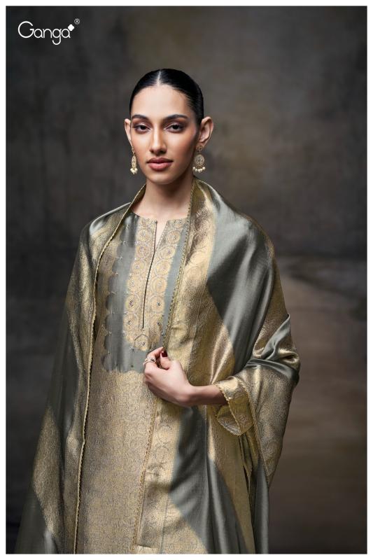 Ganga Laurene 3698 catalog indian salwar kameez wholesale
