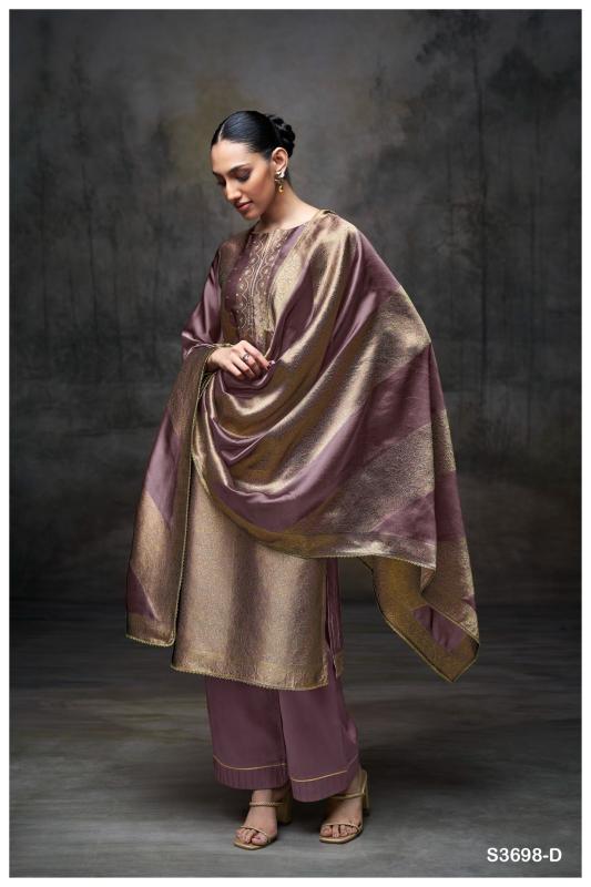 Ganga Laurene 3698 catalog indian salwar kameez wholesale