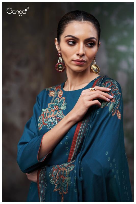 Ganga Lulia 3768 catalog wholesale salwar kameez suppliers in india