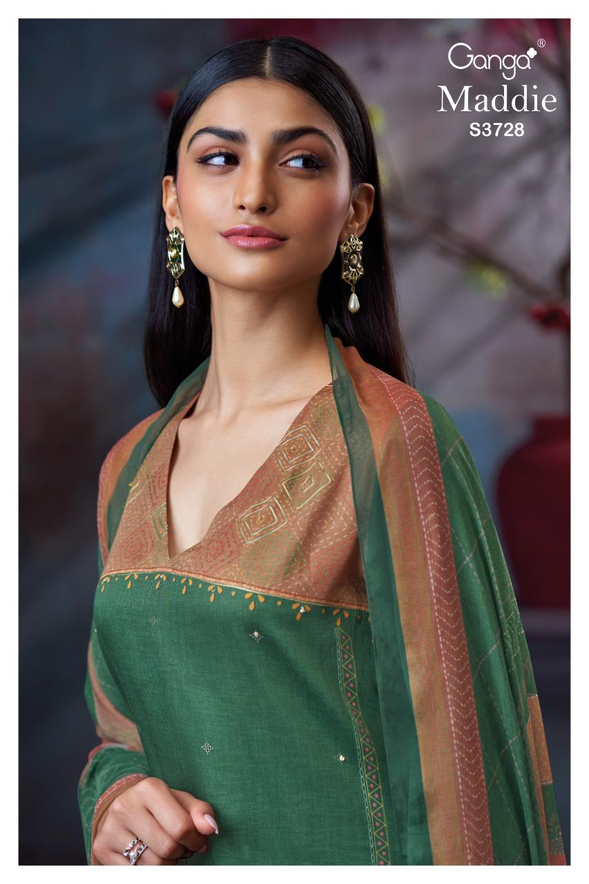 Ganga Maddie 3728 catalog wholesale salwar kameez catalog