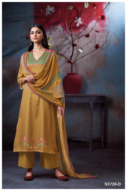 Ganga Maddie 3728 catalog wholesale salwar kameez catalog