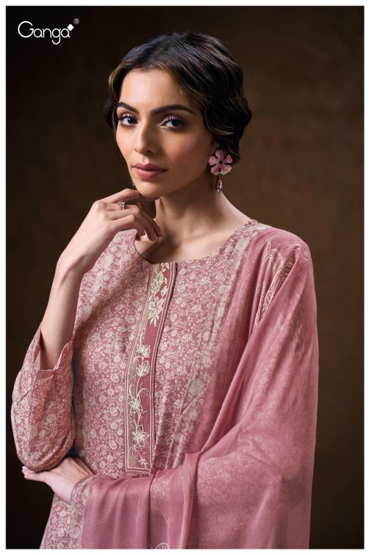 Ganga Monaly 3774 catalog unstitched salwar kameez wholesalers in india