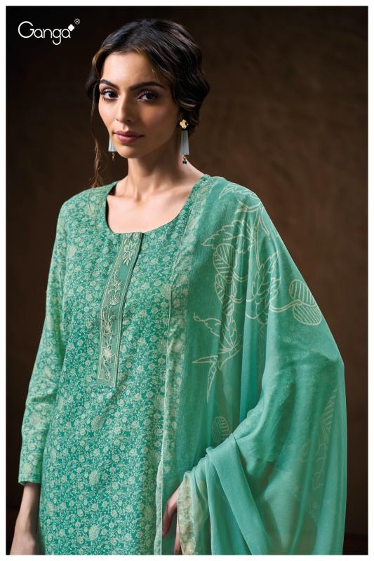 Ganga Monaly 3774 catalog unstitched salwar kameez wholesalers in india