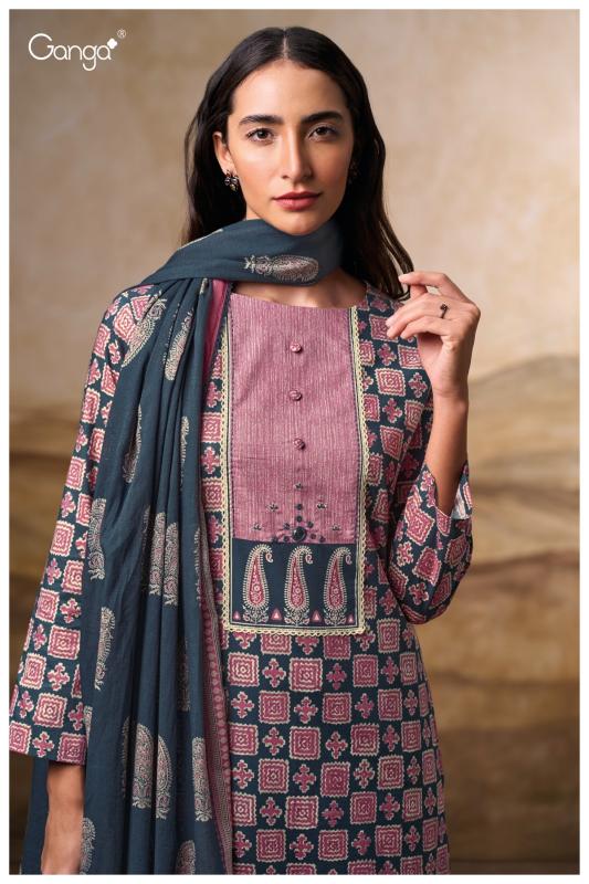 Ganga Naira 3703 catalog salwar kameez suppliers wholesale uk