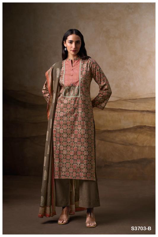 Ganga Naira 3703 catalog salwar kameez suppliers wholesale uk