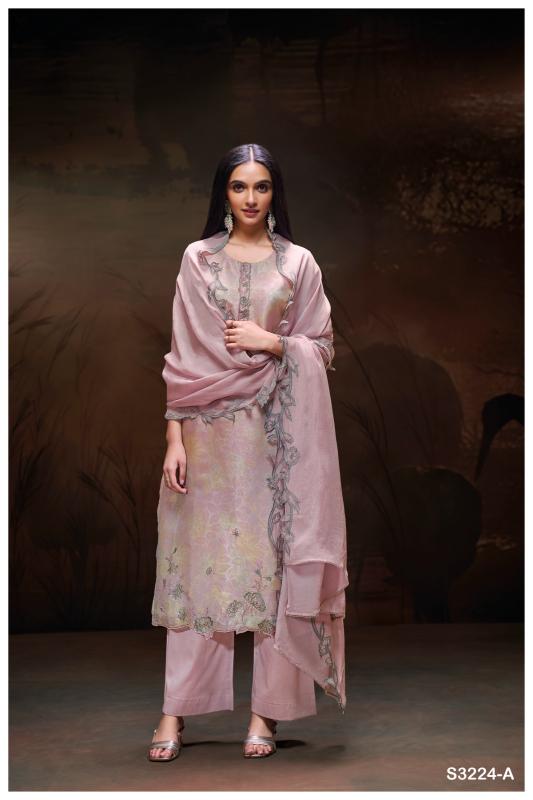 Ganga Paris 3224 catalog wholesale salwar kameez pakistan