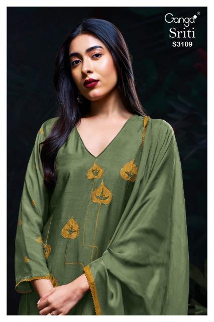 Ganga Sriti 3109 catalog salwar kameez wholesale in kolkata video