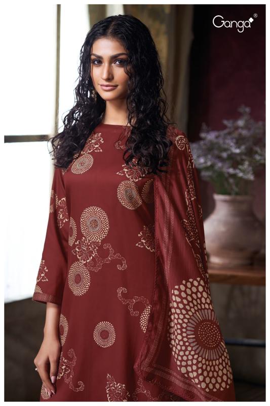 Ganga Uriah 3744 catalog designer salwar kameez wholesale in surat