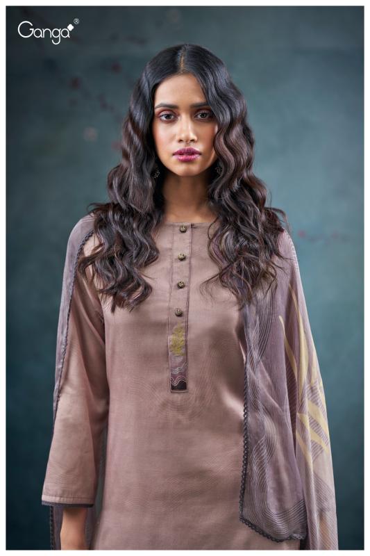 Ganga Vrinda 3707 catalog unstitched salwar kameez wholesalers uk