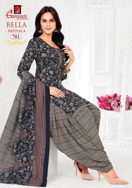 Ganpati Bella Patiyala Vol-7 – Dress Material - Wholesale Catalog