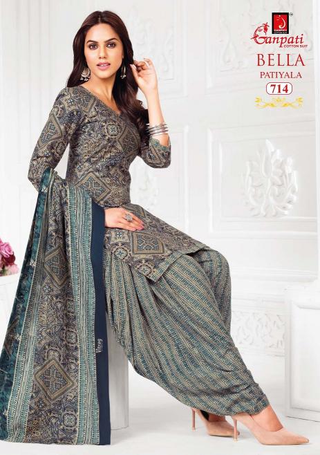 Ganpati Bella Patiyala Vol-7 – Dress Material - Wholesale Catalog