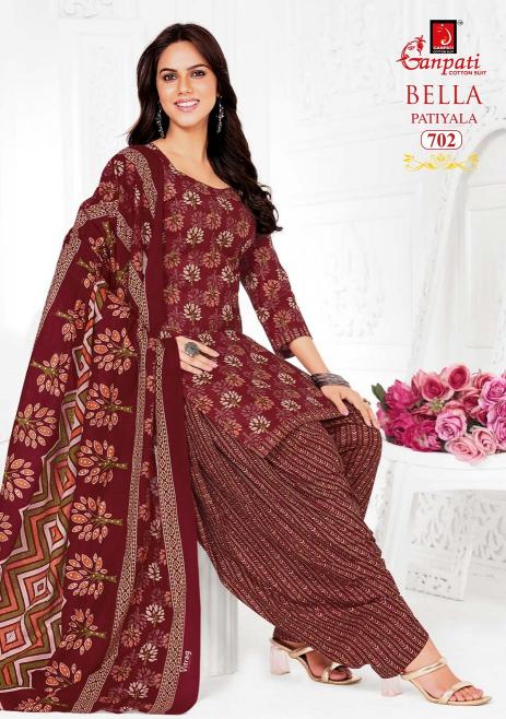 Ganpati Bella Patiyala Vol-7 – Dress Material - Wholesale Catalog