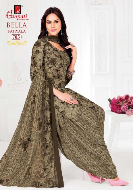 Ganpati Bella Patiyala Vol-7 – Dress Material - Wholesale Catalog