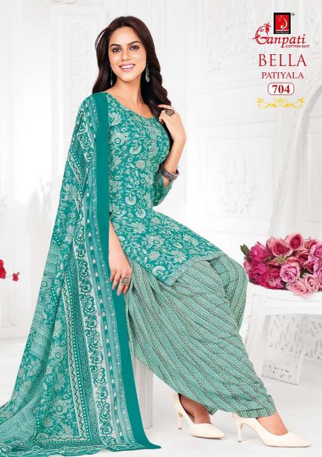 Ganpati Bella Patiyala Vol-7 – Dress Material - Wholesale Catalog