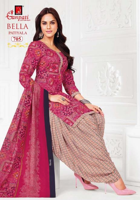 Ganpati Bella Patiyala Vol-7 – Dress Material - Wholesale Catalog