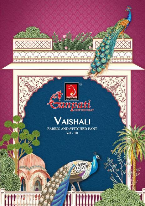 Ganpati Vaishali Pant Vol-10 – Kurti Pant With Dupatta - Wholesale Catalog