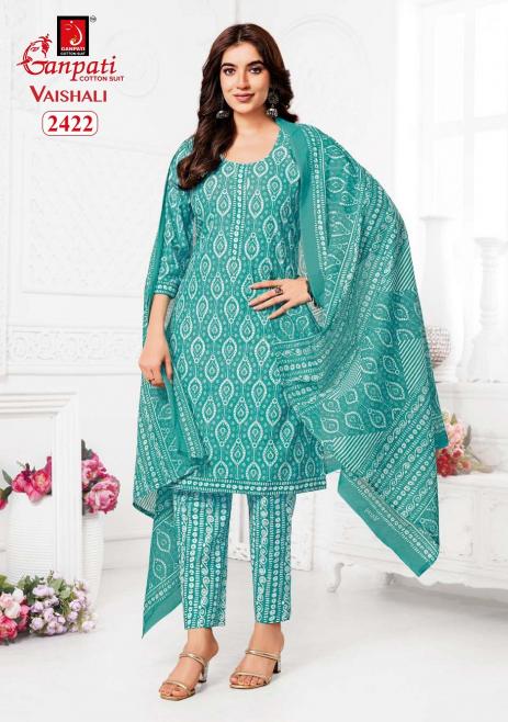 Ganpati Vaishali Pant Vol-10 – Kurti Pant With Dupatta - Wholesale Catalog