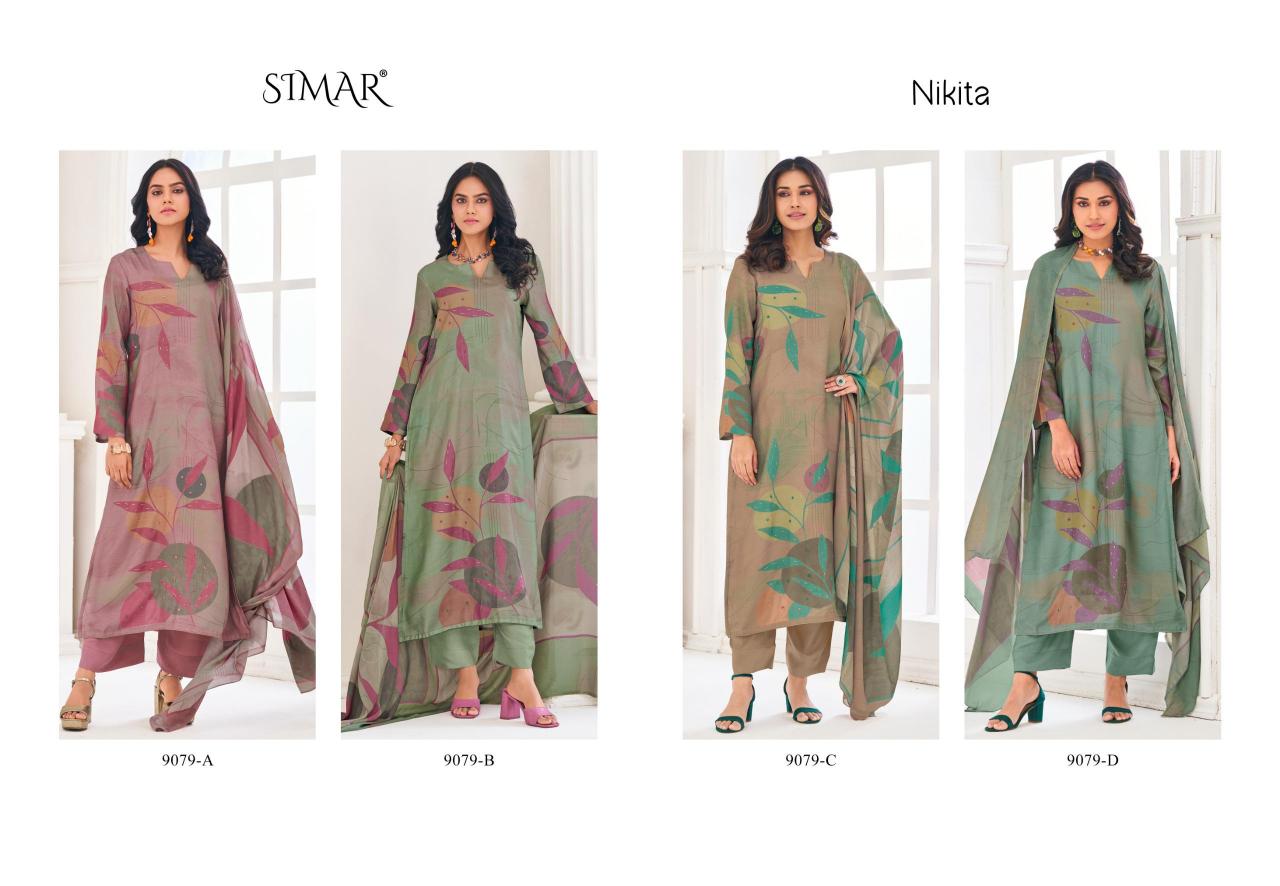Glossy Simar Nikita catalog wholesale dealers of salwar kameez in bangalore