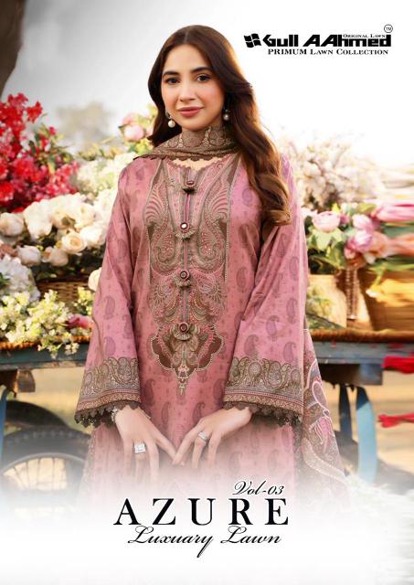 Gullahmed Azure vol-3 – Karachi Dress Material - Wholesale Catalog