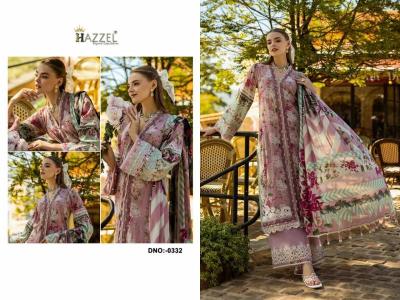 Hazzel Maria B Kirdar Vol 1 catalog Chiffon Dupatta wholesale pakistani suits in delhi