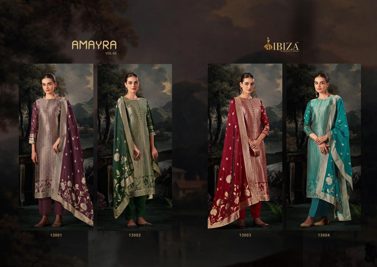 Ibiza Amayra Vol 3 catalog wholesale suppliers of salwar kameez in kolkata