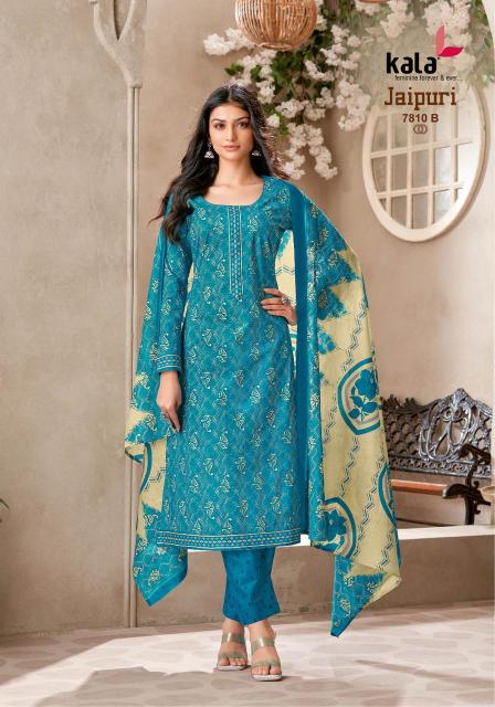 Kala Jaipuri Vol-8 – Dress Material - Wholesale Catalog