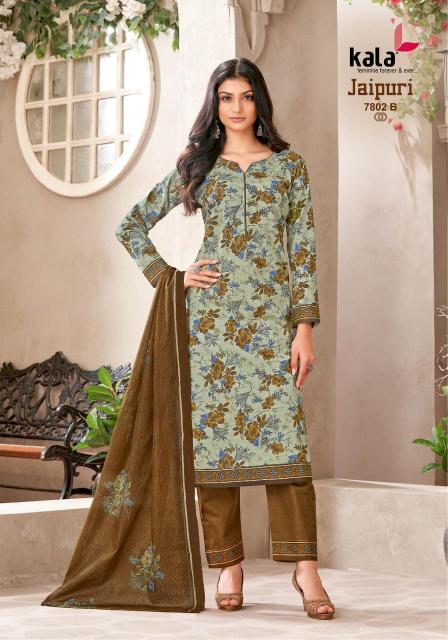 Kala Jaipuri Vol-8 – Dress Material - Wholesale Catalog