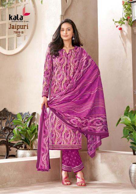 Kala Jaipuri Vol-8 – Dress Material - Wholesale Catalog