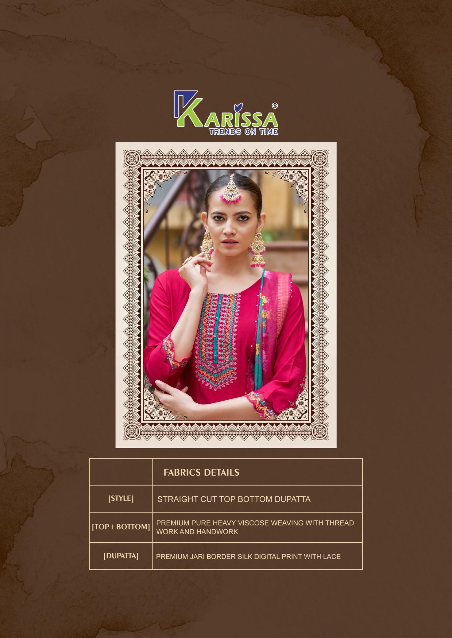 Karissa Swaraa catalog latest south indian kurtis