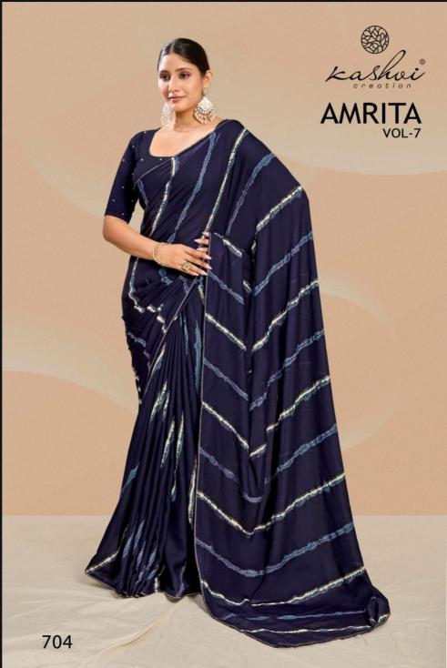 Kashvi Amrita vol 7 catalog surat sarees wholesale market 2025