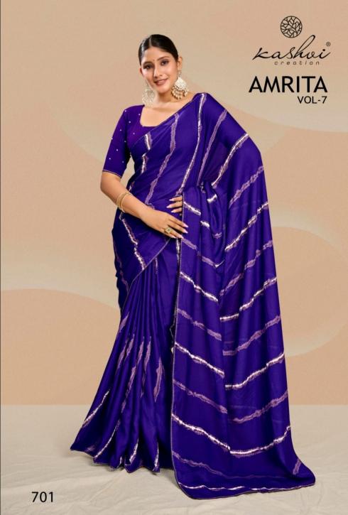 Kashvi Amrita vol 7 catalog surat sarees wholesale market 2025
