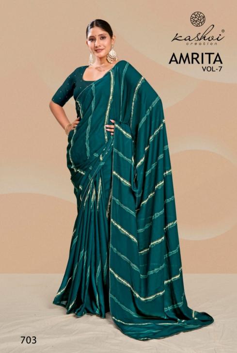 Kashvi Amrita vol 7 catalog surat sarees wholesale market 2025