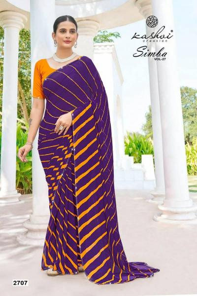 Kashvi Simba Vol 27 catalog surat saree market wholesale low price list