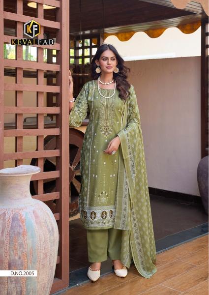 Keval Jazmin Vol-2 – Karachi Dress Material - Wholesale Catalog