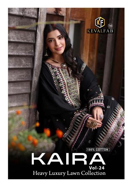 Keval Kaira Vol-24 – Karachi Dress Material - Wholesale Catalog
