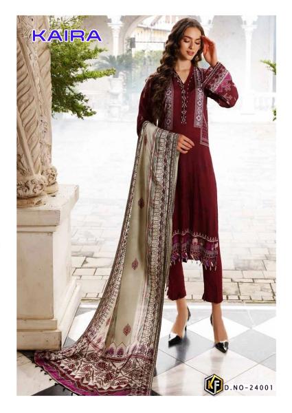 Keval Kaira Vol-24 – Karachi Dress Material - Wholesale Catalog