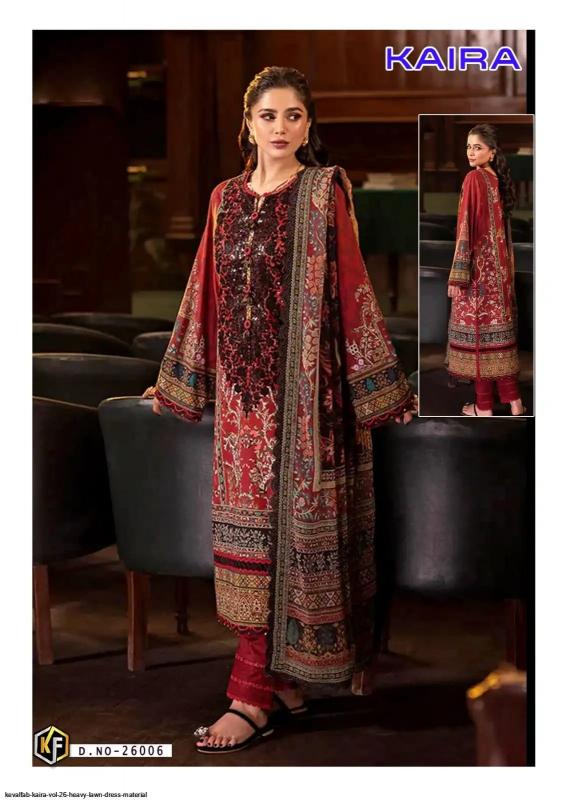 Keval Kaira Vol-26 – Readymade Karachi Kurti Pant With Dupatta - Wholesale Catalog