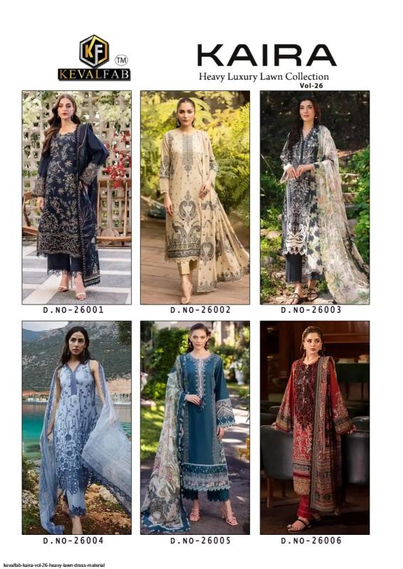 Keval Kaira Vol-26 – Readymade Karachi Kurti Pant With Dupatta - Wholesale Catalog