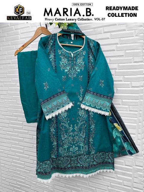 Keval Maria.B Vol-37 – Pakistani Readymade Kurti Pant With Dupatta - Wholesale Catalog