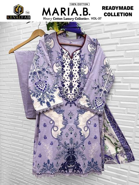 Keval Maria.B Vol-37 – Pakistani Readymade Kurti Pant With Dupatta - Wholesale Catalog