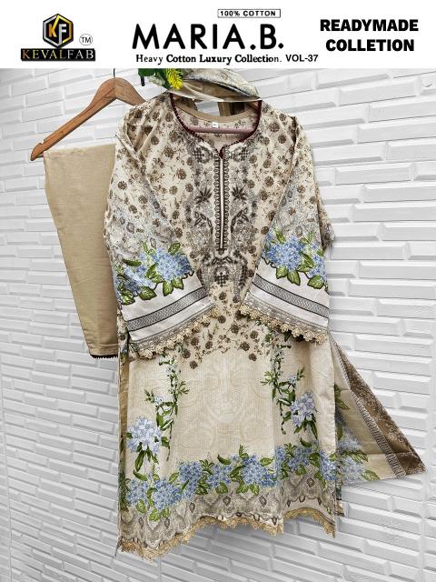 Keval Maria.B Vol-37 – Pakistani Readymade Kurti Pant With Dupatta - Wholesale Catalog