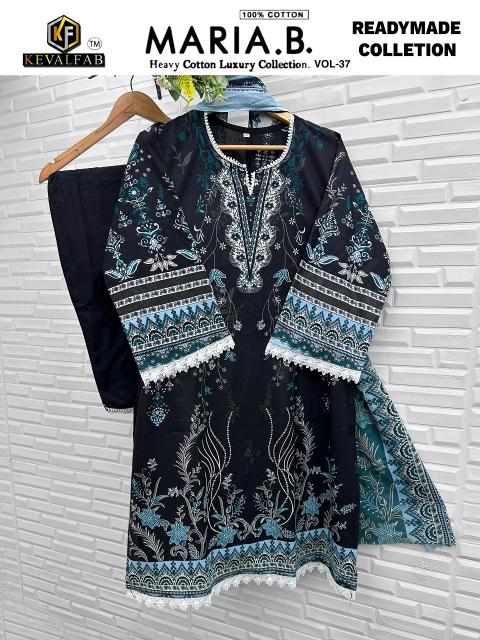 Keval Maria.B Vol-37 – Pakistani Readymade Kurti Pant With Dupatta - Wholesale Catalog