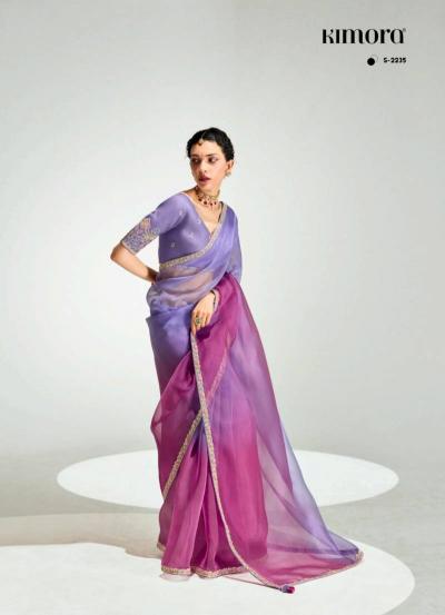 Kimora Rangrez catalog fancy designer sarees suppliers in surat