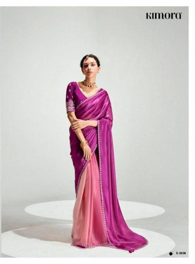 Kimora Rangrez catalog fancy designer sarees suppliers in surat