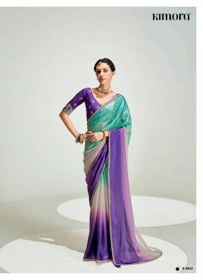 Kimora Rangrez catalog fancy designer sarees suppliers in surat