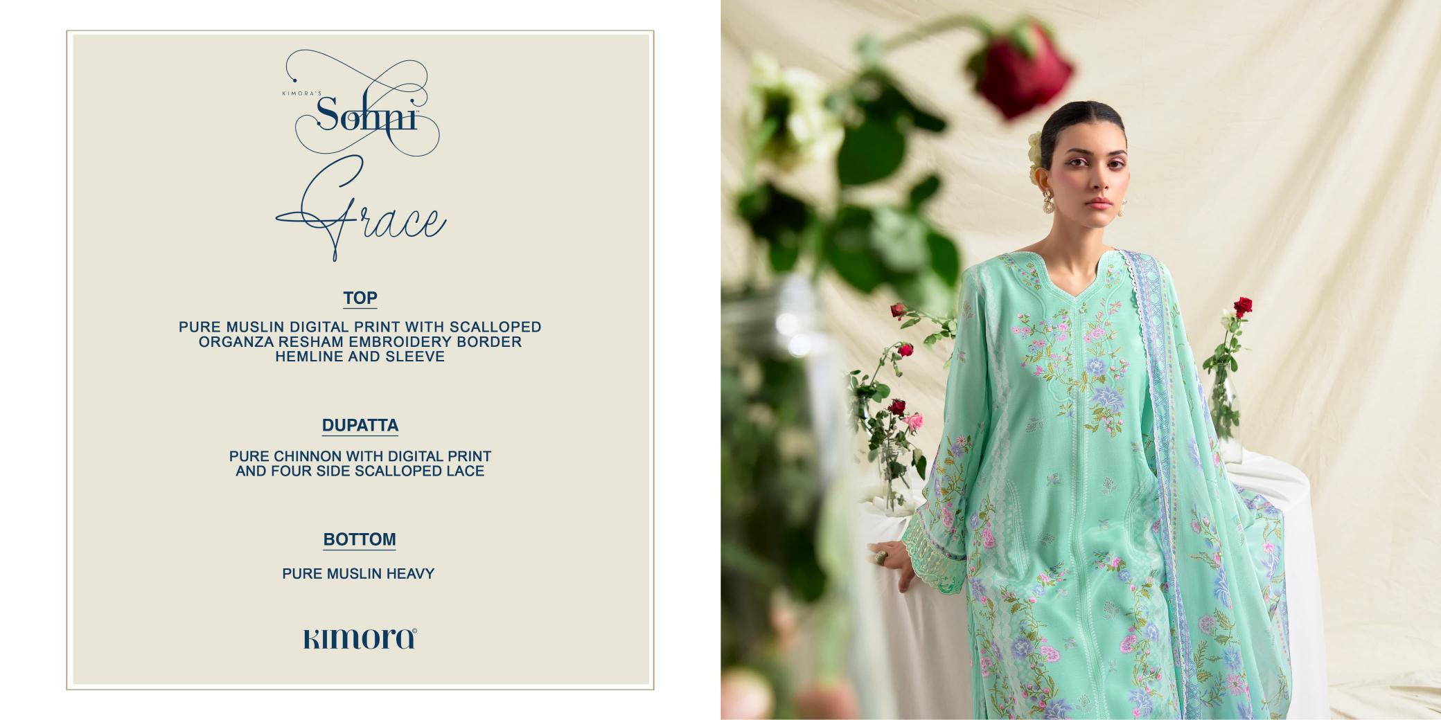 Kimora Sohani Grace catalog salwar kameez suppliers wholesale uk