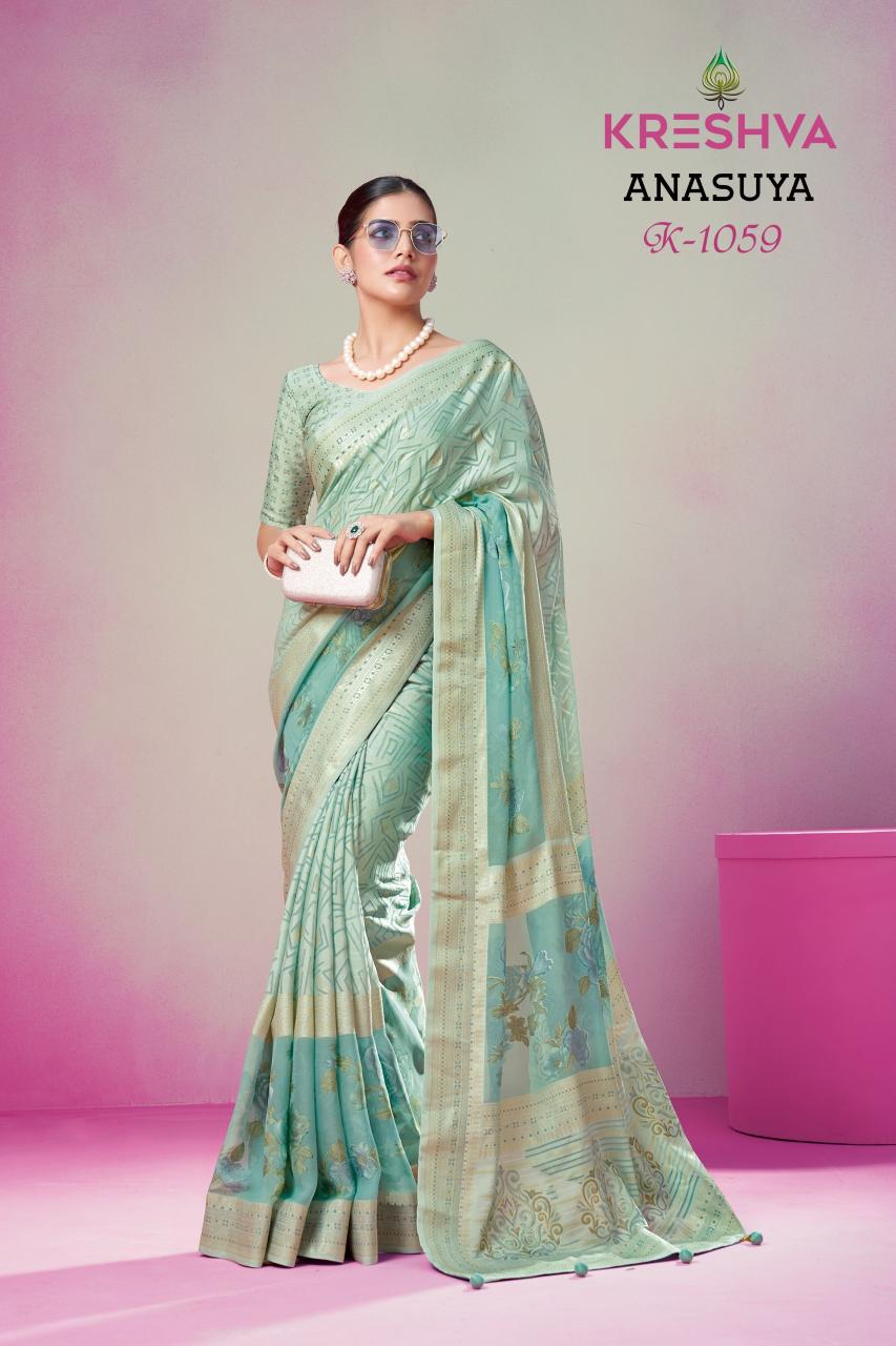 Kreshva Anasuya catalog surat party wear saree