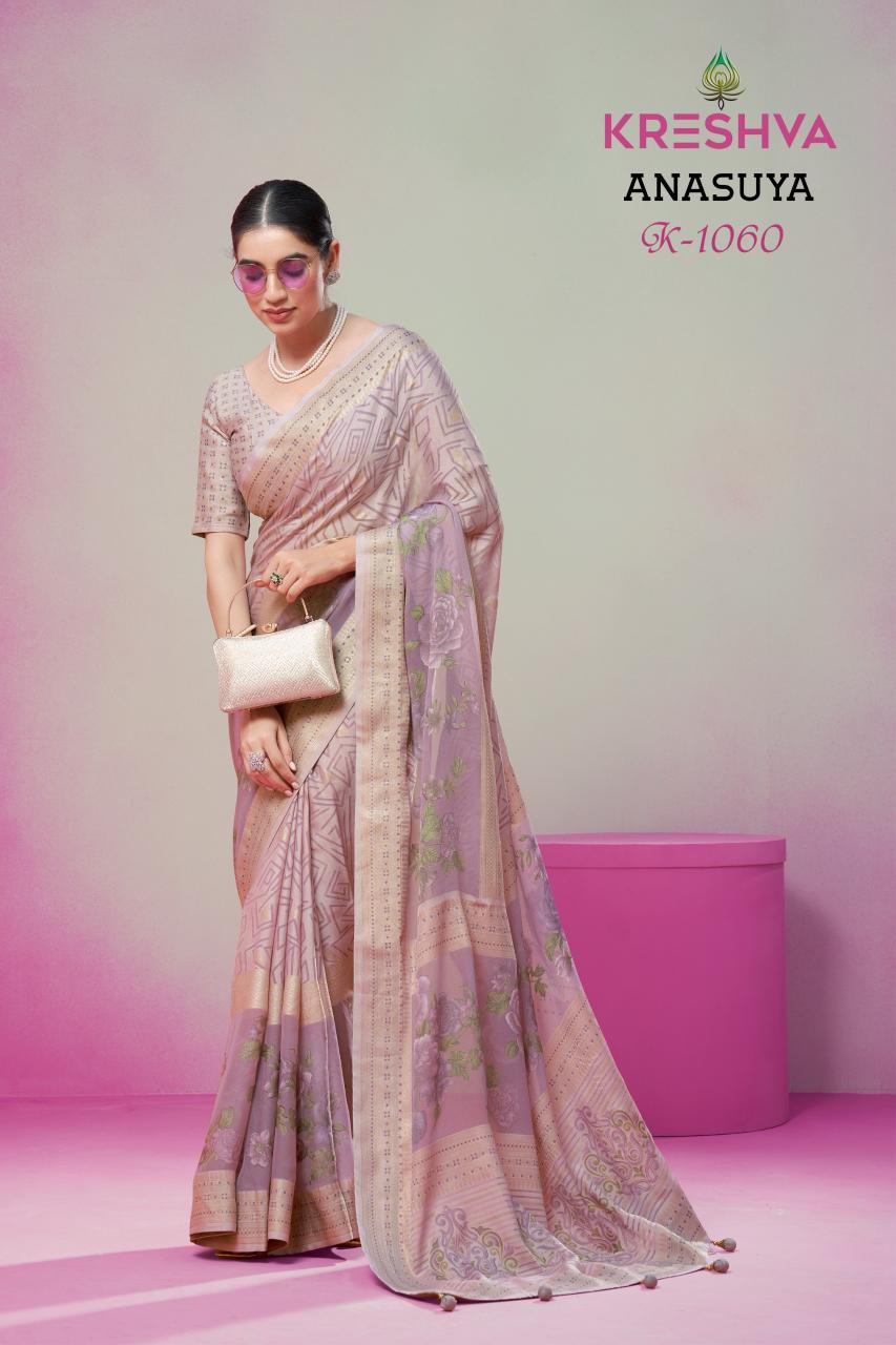 Kreshva Anasuya catalog surat party wear saree