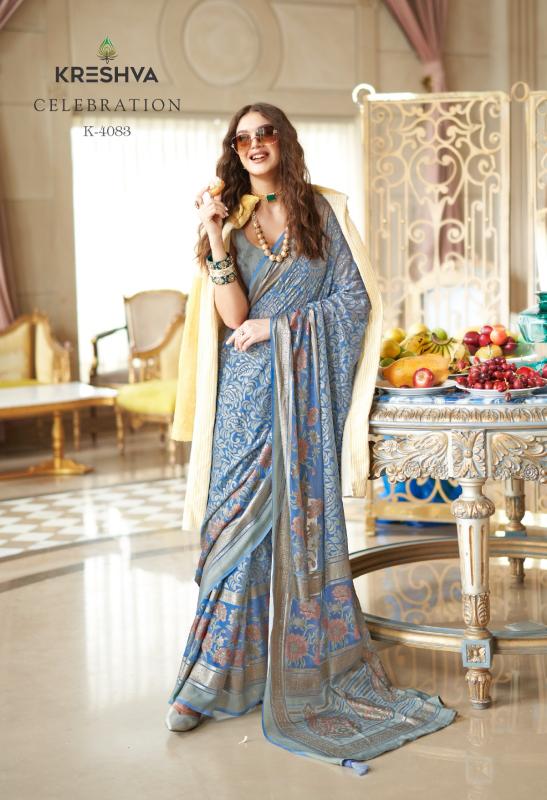 Kreshva Celebration catalog surat saree online business